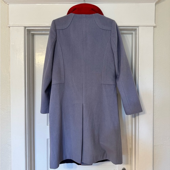 Boden Wilbraham Coat Periwinkle Wool Blend - Picture 4 of 5